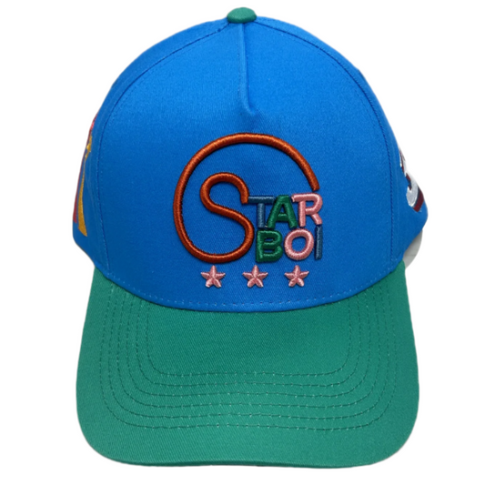 Gorro Starboi Azul/Verde
