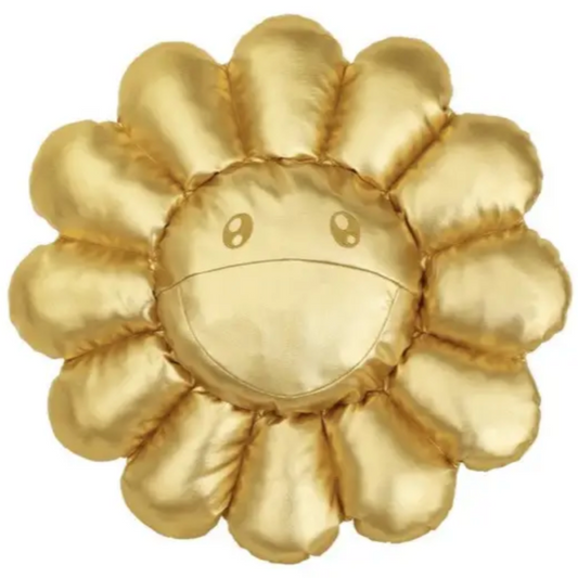 Peluche Takashi Murakami Flor 30cm Dorado