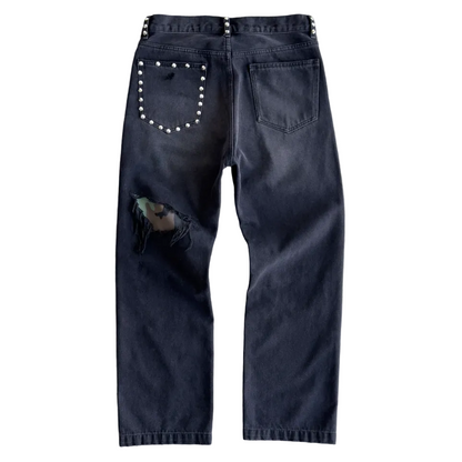 Bravest Studios Gutted Camo Black Denim