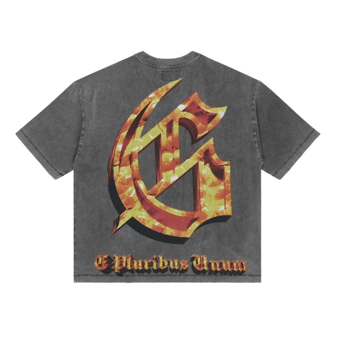 Godspeed Echoes of Empires Tee Vintage Washed Black — back — Cold Shoulder Kicks Palm Beach