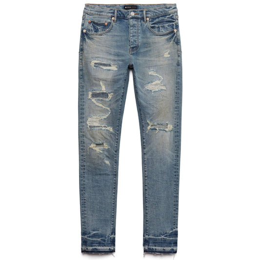 Purple Light Indigo Vintage P001 front