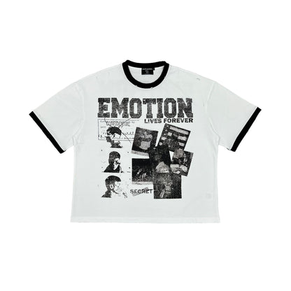 Mixed Emotions Secret Tee White