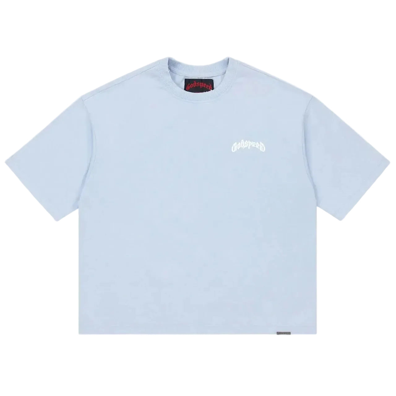 Godspeed VITAL Necessi-Tee Light Blue — front — Cold Shoulder Kicks Palm Beach