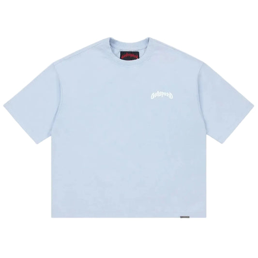 Godspeed VITAL Necessi-Tee Light Blue — front — Cold Shoulder Kicks Palm Beach