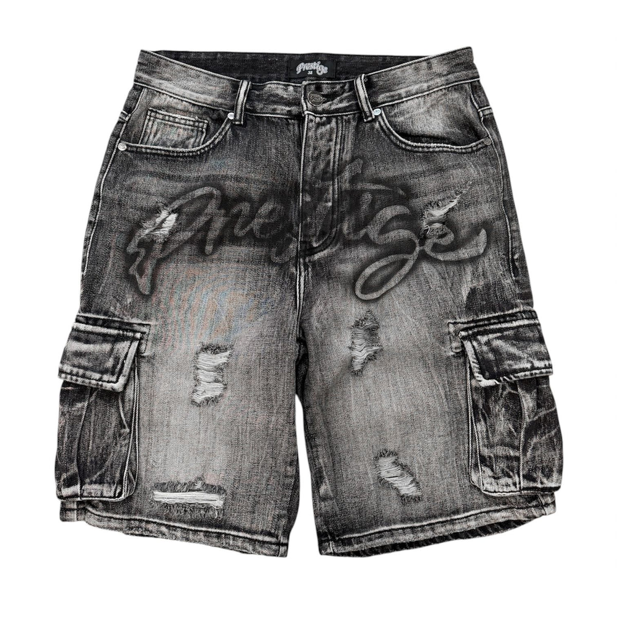 Prestige Rogue Jorts Black front