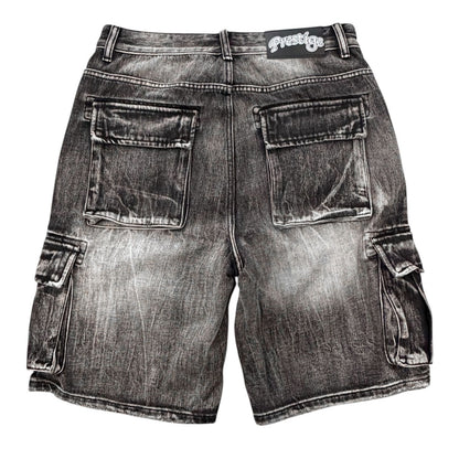 Prestige Rogue Jorts Black back