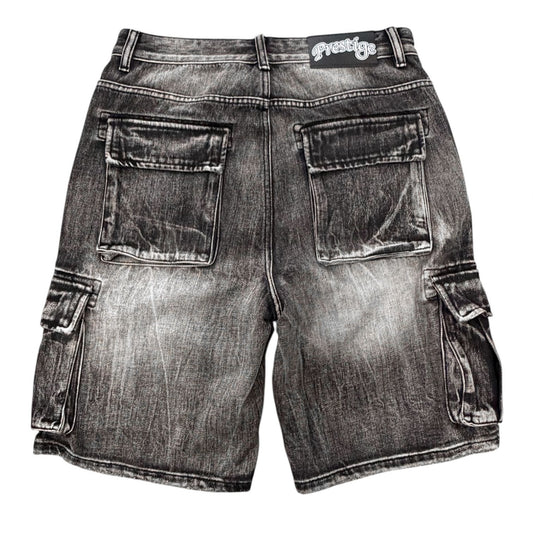 Prestige Rogue Jorts Black back