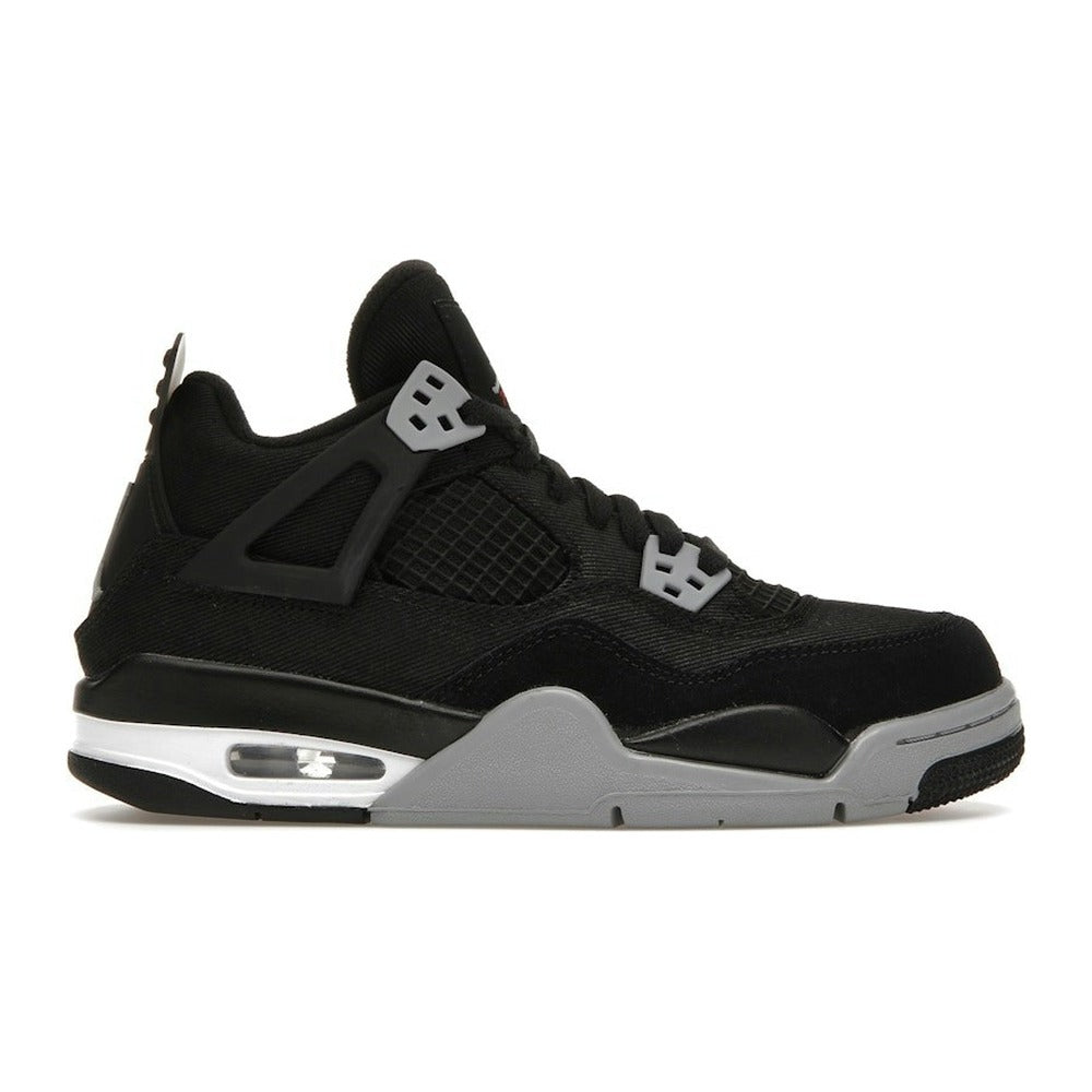 Jordan 4 Retro Black Canvas GS