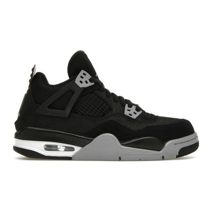 Jordan 4 Retro Black Canvas GS