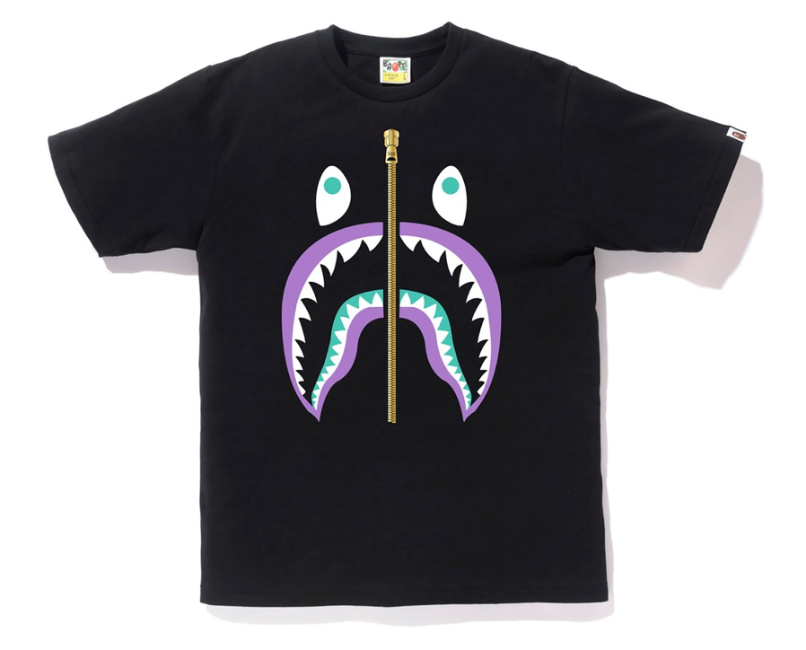 Bape Shark Tee “Candy Purple”