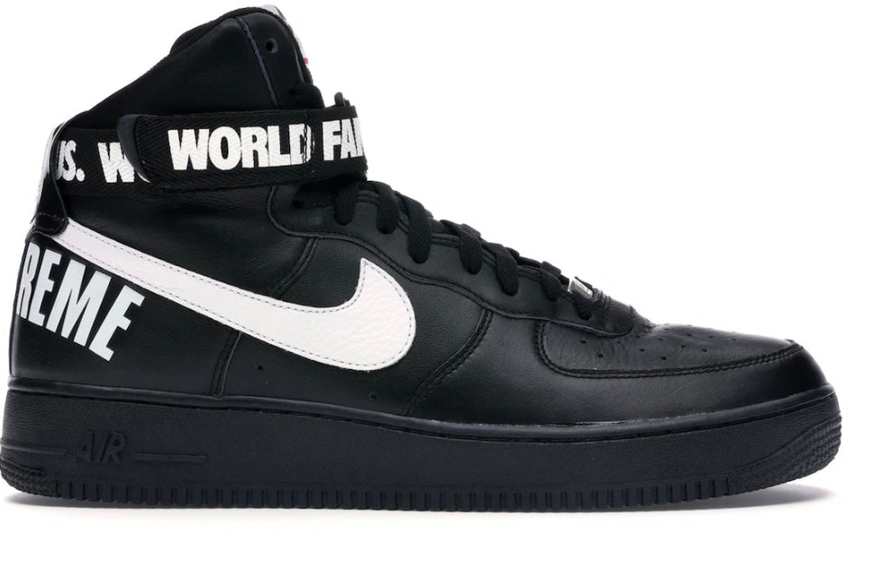 Nike Air Force 1 High Supreme World Famous Black